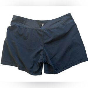 lululemon athletica 5’ Black Athletic Shorts